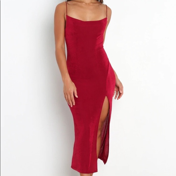 Petal & Pup Dresses Nwt Petal And Pup Diani Dress Wine Poshmark